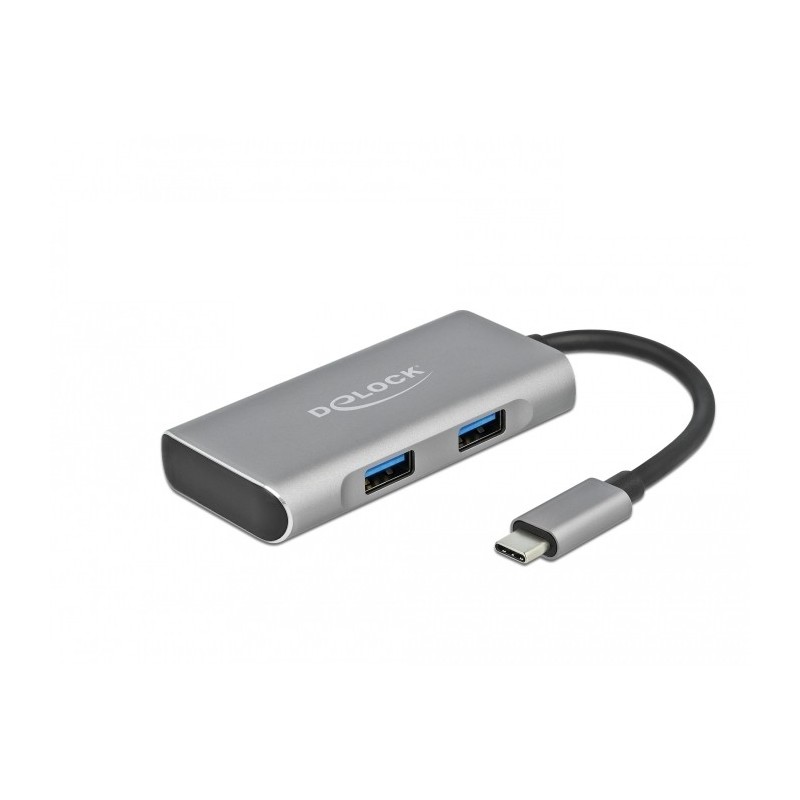 Delock Hub - 3 x USB 3.2 Gen 2 + 1 x USB-C 3.2 Gen 2